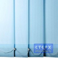 Лайн /цвет синий/ - ламель для вертикальных жалюзи из ткани
