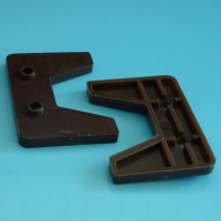 Комплект из 6 коричневых корректоров высоты штапика для кассетных горизонтальных жалюзи