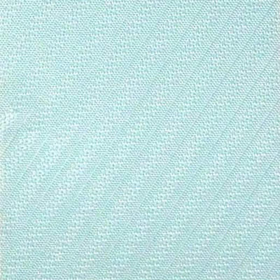 Деко-Диагональ /цвет голубой/ - ламель для вертикальных жалюзи из негорючей ткани Ламели «Деко-Диагональ» изготовлены из не поддерживающей горение ткани однотонного голубого цвета с переплетением в виде диагональных полос с сеточками, с полуглянцевой поверхностью основы.​​