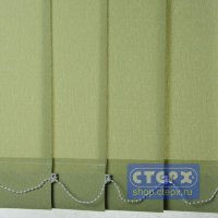 Союз-Аполлон /цвет зеленый/ - ламель для вертикальных жалюзи из ткани