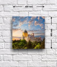 Постер «Дворец Пена в Синтре», 40 см х 40 см