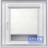 Миникассетная рулонная штора с цепочным приводом «UNI-2», коллекция «Дриада» - Миникассетная рулонная штора с цепочным приводом «UNI-2», коллекция «Дриада», цвет белый