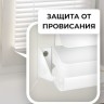 Жалюзи горизонтальные алюминиевые "Танго 25", Белый шелк 5101, 67,5 х 150 см, упр Левое