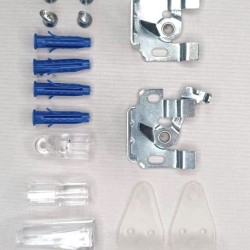 Жалюзи горизонтальные алюминиевые "Танго 25", Горький шоколад 5641, 50х135 см ,упр Левое