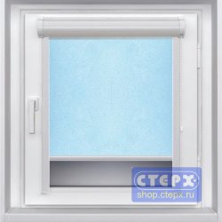 Миникассетная рулонная штора с цепочным приводом «UNI-2», коллекция «Авалон»