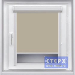 Миникассетная рулонная штора с цепочным приводом «UNI-2», коллекция «Натали BLACK-OUT»