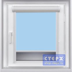 Миникассетная рулонная штора с цепочным приводом «UNI-2», коллекция «Натали BLACK-OUT»