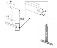 Пружина тяговая для 9 мм профилей