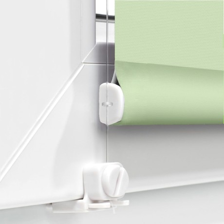 Рулонная штора "Болеро М19" блэкаут Натали зеленый 50х190