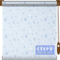 Штора рулонная с цепочным приводом «Мини», коллекция «Ассоль-Деворе»