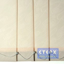 Вертикальные жалюзи с полотном из ткани коллекции «Оазис»