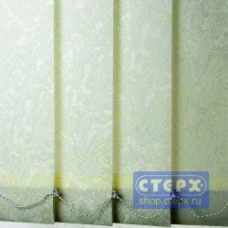 Вертикальные жалюзи с полотном из ткани коллекции «Париж»