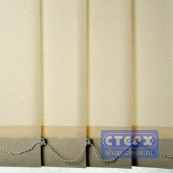 Вертикальные жалюзи с полотном из ткани коллекции «Союз-Аполлон»