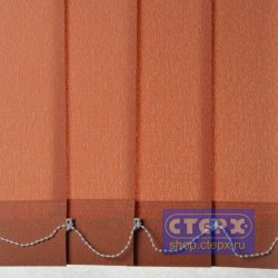 Вертикальные жалюзи с полотном из ткани коллекции «Союз-Аполлон»