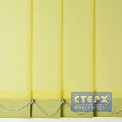 Вертикальные жалюзи с полотном из ткани коллекции «Шантунг» с вискозой