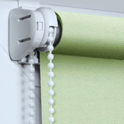Рулонная штора "БОЛЕРО", Альфа, M19, зеленый 65 х 190 см