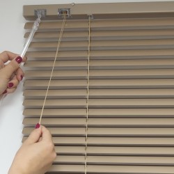 Жалюзи горизонтальные алюминиевые "Танго 25", Легенда Тибета 5631, 57,5 х 120 см, упр Левое