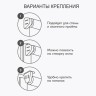 Рулонная штора "Болеро М19" блэкаут Натали бежевый 45х190