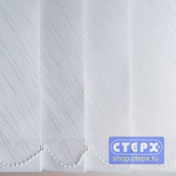 Атлант BLACK-OUT /цвет белый/ - ламель для вертикальных жалюзи из ткани