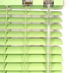Жалюзи горизонтальные алюминиевые "Танго 25", Киви 5421, 60х135 см , упр Левое
