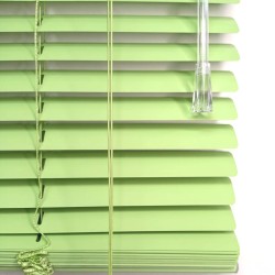 Жалюзи горизонтальные алюминиевые "Танго 25", Киви 5421, 60х135 см , упр Правое