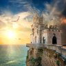 Постер «Ласточкино гнездо: наперекор стихиям», 50 см х 40 см