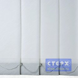 Венера /цвет белый/ - ламель для вертикальных жалюзи из ткани