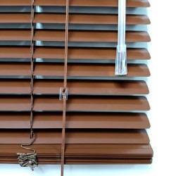 Жалюзи горизонтальные алюминиевые "Танго 25", Горький шоколад 5641, 45х135 см , упр Правое