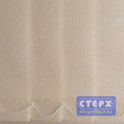 Вертикальные жалюзи с полотном из коллекции тканей с хлопком «Барокко»